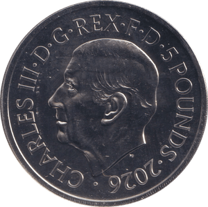2026 PORTRAIT OF A QUEEN FIVE POUNDS ( BU ) - SILVER PROOF - Cambridgeshire Coins