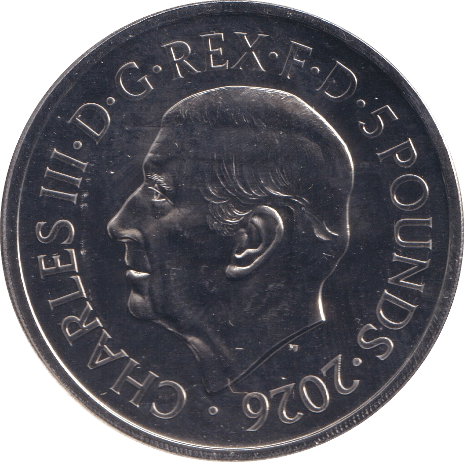 2026 PORTRAIT OF A QUEEN FIVE POUNDS ( BU ) - SILVER PROOF - Cambridgeshire Coins