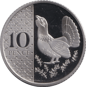 2026 TEN PENCE GROUSE PROOF KING CHARLES III - 10p PROOF - Cambridgeshire Coins