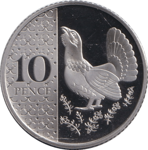 2026 TEN PENCE GROUSE PROOF KING CHARLES III - 10p PROOF - Cambridgeshire Coins