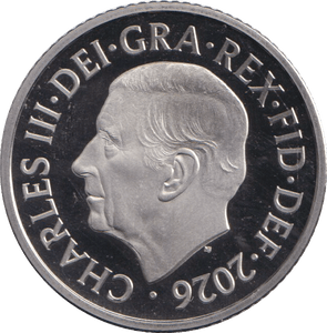 2026 TEN PENCE GROUSE PROOF KING CHARLES III - 10p PROOF - Cambridgeshire Coins
