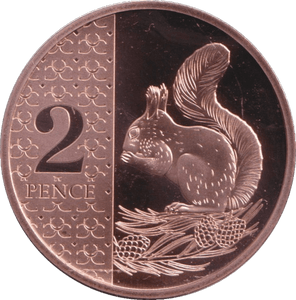 2026 TWO PENCE SQUIRREL PROOF KING CHARLES III - 2P PROOF - Cambridgeshire Coins