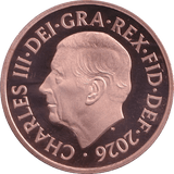 2026 TWO PENCE SQUIRREL PROOF KING CHARLES III - 2P PROOF - Cambridgeshire Coins