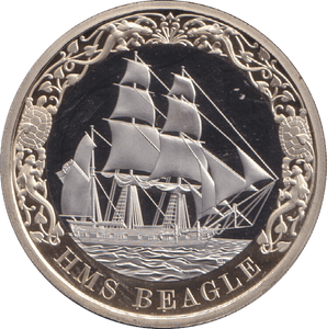 2026 TWO POUND £2 PROOF HMS BEAGLE - £2 Proof - Cambridgeshire Coins