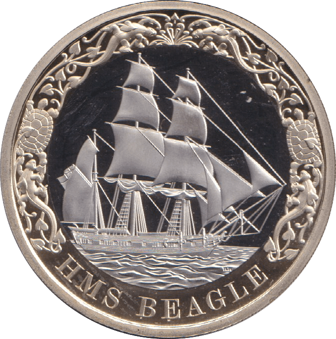 2026 TWO POUND £2 PROOF HMS BEAGLE - £2 Proof - Cambridgeshire Coins
