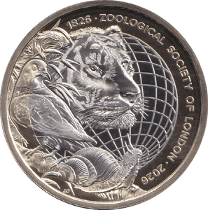 2026 TWO POUND £2 PROOF ZOOLOGICAL SOCIETY OF LONDON - £2 Proof - Cambridgeshire Coins