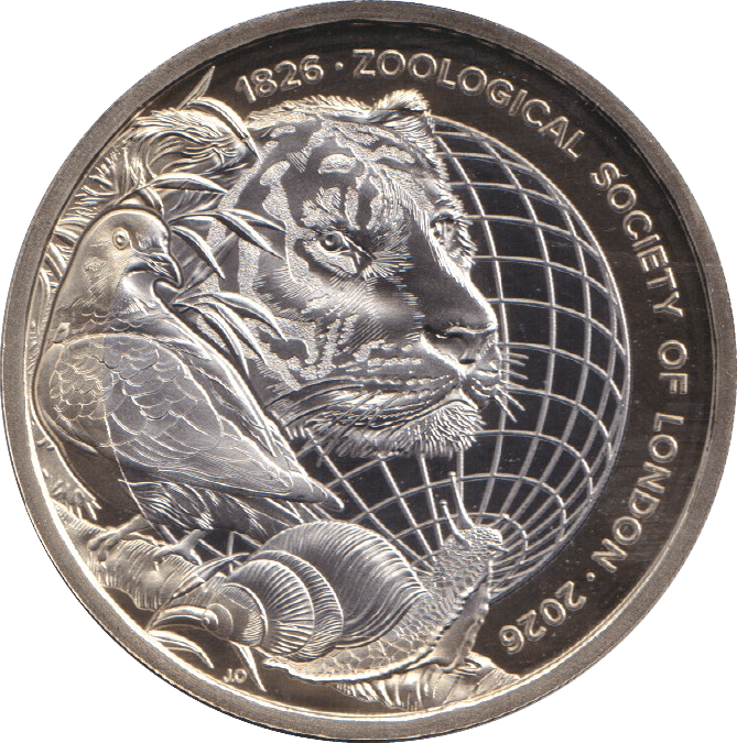 2026 TWO POUND £2 PROOF ZOOLOGICAL SOCIETY OF LONDON - £2 Proof - Cambridgeshire Coins