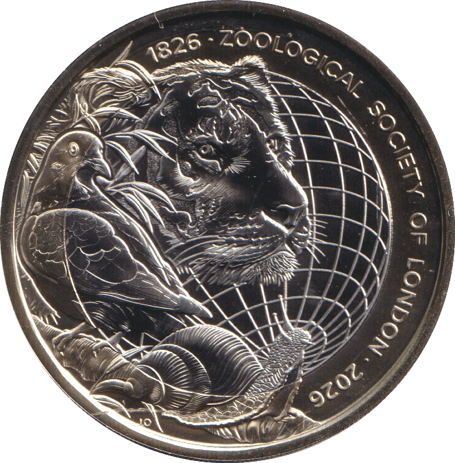 2026 TWO POUND £2 ZOOLOGICAL SOCIETY OF LONDON BRILLIANT UNCIRCULATED BU (Copy) - £2 BU - Cambridgeshire Coins