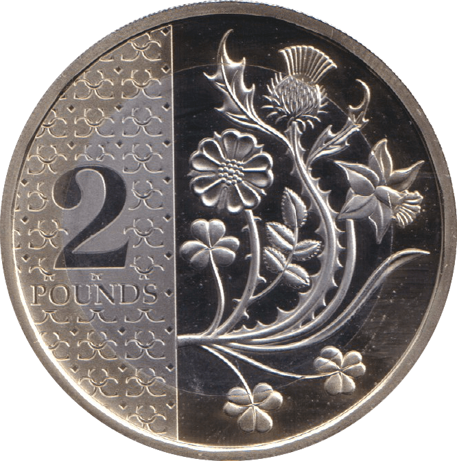 2026 TWO POUNDS PROOF FLOWERS KING CHARLES III - £2 Proof - Cambridgeshire Coins