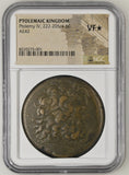 222 - 205/4 BC PTOLEMAIC KINGDOM PTOLEMY IV AE42 VF * - NGC OTHER COINS - Cambridgeshire Coins