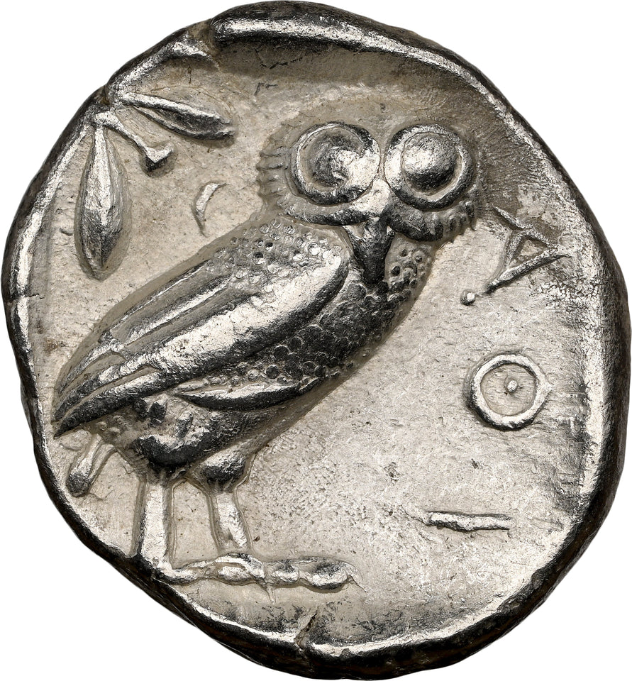 440 - 404 BC ATTICA, ATHENS AR Tetradrachm Ch VF Strike: 5/5 Surface: 3/5 - NGC OTHER COINS - Cambridgeshire Coins