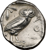 440 - 404 BC ATTICA, ATHENS AR Tetradrachm Ch VF Strike: 5/5 Surface: 3/5 - NGC OTHER COINS - Cambridgeshire Coins