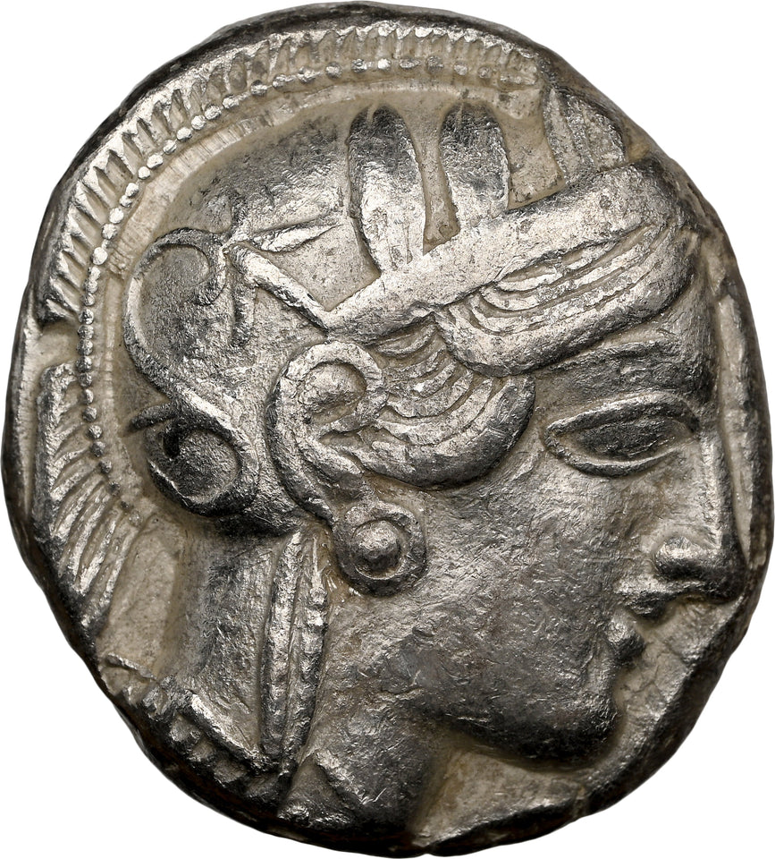 440 - 404 BC ATTICA, ATHENS AR Tetradrachm Ch VF Strike: 5/5 Surface: 3/5 - NGC OTHER COINS - Cambridgeshire Coins