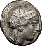 440 - 404 BC ATTICA, ATHENS AR Tetradrachm Ch VF Strike: 5/5 Surface: 3/5 - NGC OTHER COINS - Cambridgeshire Coins