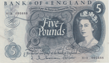 5 POUNDS BANKNOTE HOLLOM REF £5-158 - £5 BANKNOTES - Cambridgeshire Coins