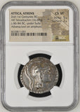 86 - 84 BC ATTICA ATHENS 2ND - 1ST CENTURIES BC AR TETRADRACHM ( 16.03G) C 86 - 84 BC UNDER SULLA ATHENA / OWL ON AMPHORA - NGC OTHER COINS - Cambridgeshire Coins