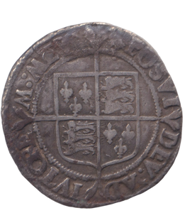 1560 SILVER SHILLING ELIZABETH I