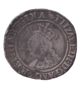 1560 SILVER SHILLING ELIZABETH I