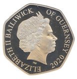 2020 SILVER PROOF 50P GUERNSEY