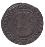 1566 SIXPENCE ELIZABETH I