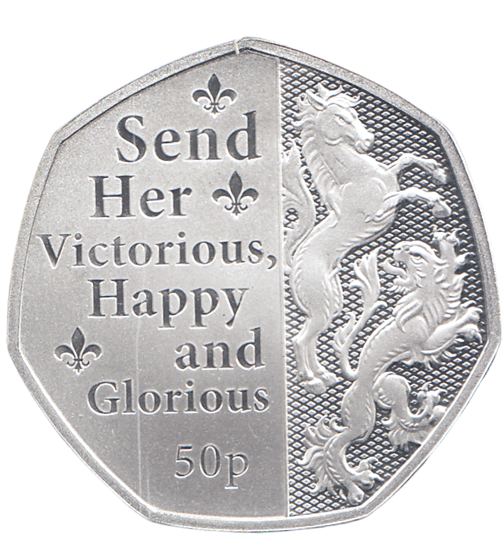 2022 SILVER PROOF 50P ISLE OF MAN REF 1