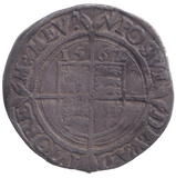 1562 SILVER SIXPENCE ELIZABETH I