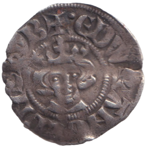 1327 SILVER PENNY EDWARD III CANTERBURY MINT