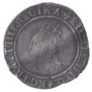 1560 SILVER SHILLING ELIZABETH I