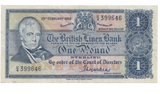 1968 £1 THE BRITISH LINEN BANK SCOT REF 85