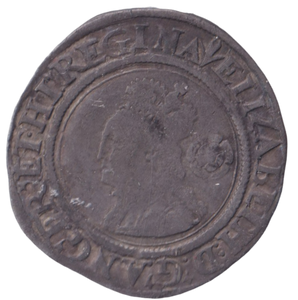 1562 SILVER SIXPENCE ELIZABETH I