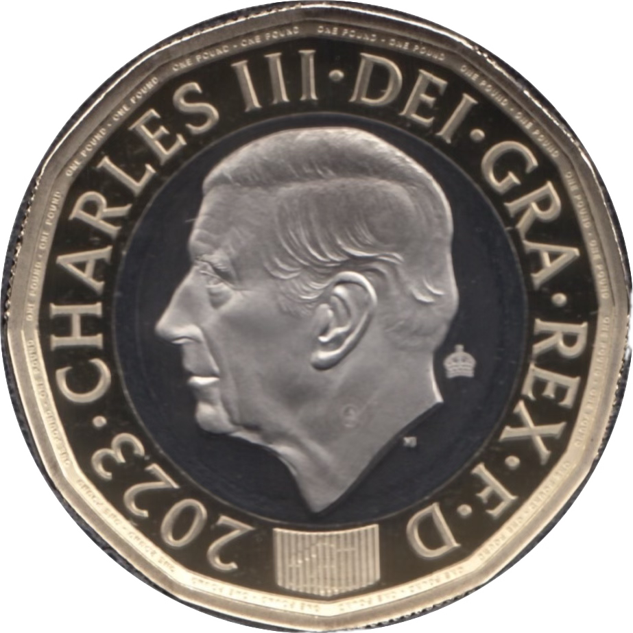 2023 ONE POUND PROOF KING CHARLES
