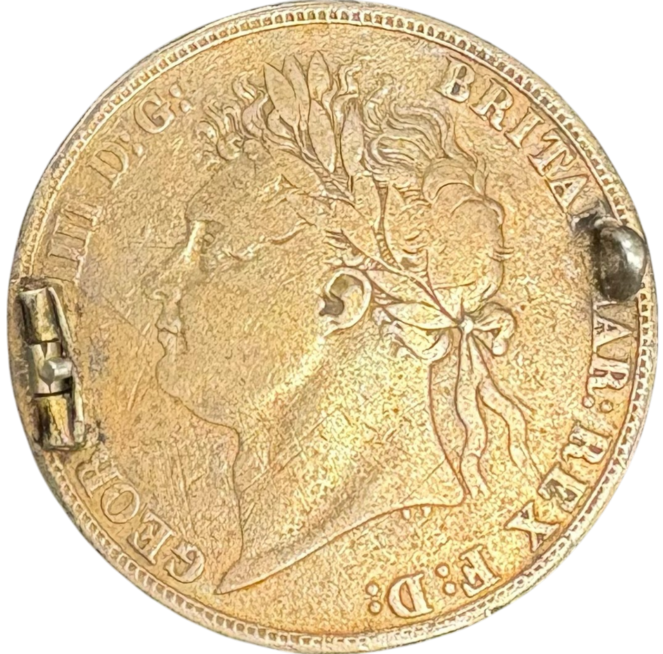 1822 ENAMELLED CROWN EX-MOUNT