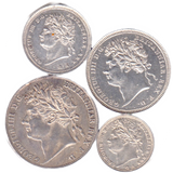 1823 MAUNDY SET GEORGE IV