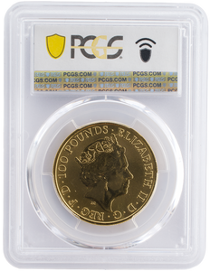 2022 GOLD PROOF LION OF ENGLAND AU ROYAL TUDOR BEASTS PCGS MS64 - NGC CERTIFIED COINS - Cambridgeshire Coins