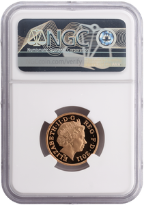 2011 GOLD PROOF £1 EDINBURGH QUEEN ELIZABETH II (NGC) PF70 ULTRA CAMEO - NGC CERTIFIED COINS - Cambridgeshire Coins