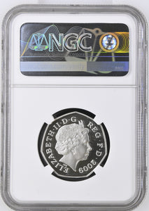 2009 SILVER PROOF 50P D-DAY LANDINGS 50TH ANNIVERSARY PF68 ULTRA CAMEO