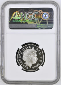 2009 SILVER PROOF 50P VICTORIA CROSS PF69 ULTRA CAMEO