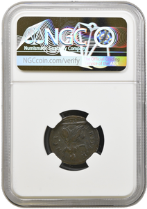 1717 FARTHING 1/4P FARTHING GEORGE I NGC AU 50 BN