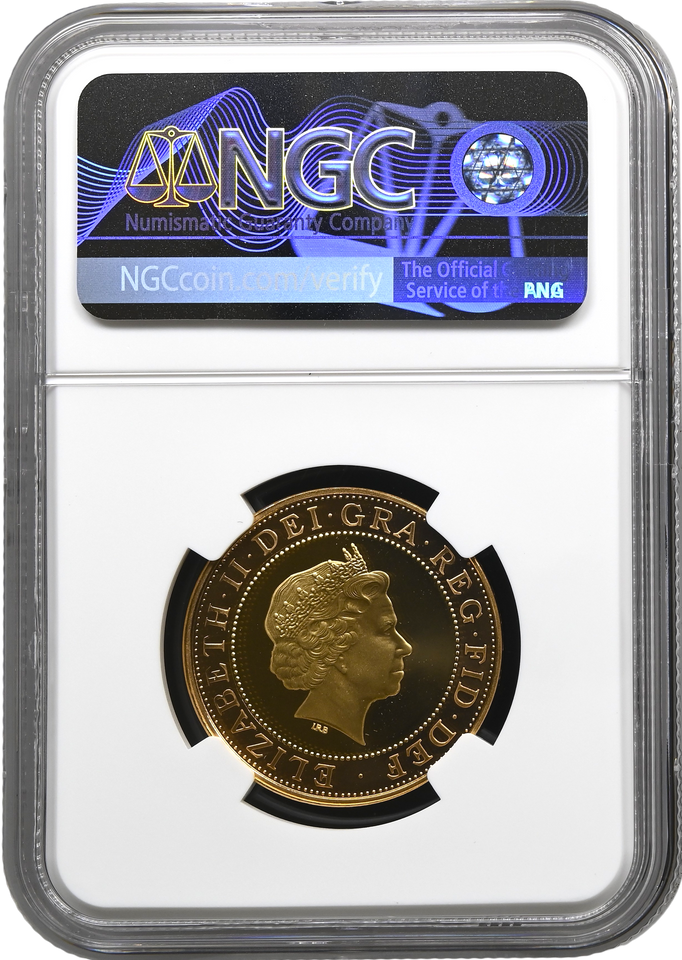 2003 GOLD PROOF £2 DISCOVERY OF DNA NGC PF 69 ULTRA CAMEO