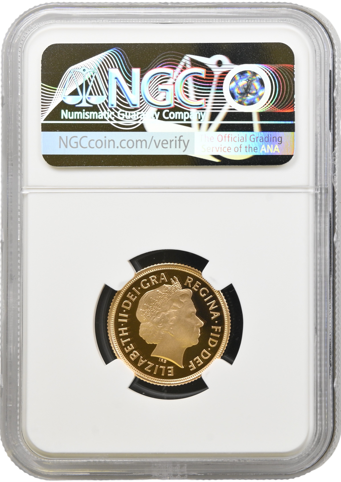 2012 GOLD PROOF SOVEREIGN NGC PF 70 ULTRA CAMEO