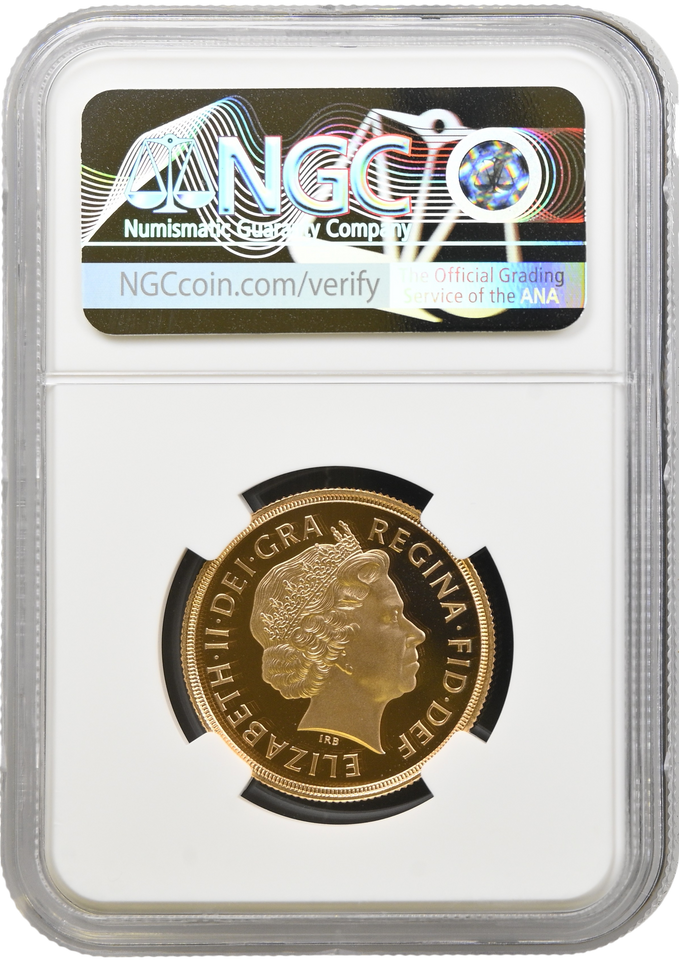 2012 GOLD PROOF DOUBLE SOVEREIGN NGC PF 70 ULTRA CAMEO