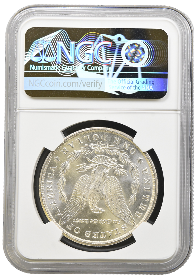 1882 CARSON CITY MORGAN DOLLAR NGC MS 62