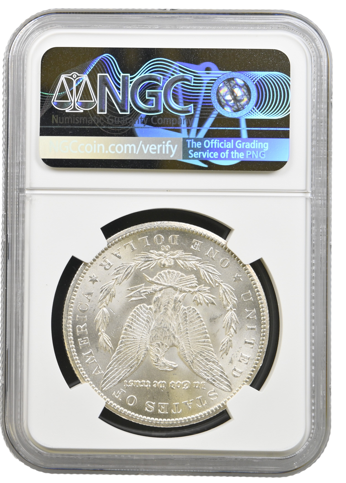 1884 CARSON CITY MORGAN DOLAR NGC MS 61