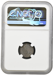 1887 PROOF THREEPENCE NGC PF 62