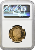 2004 GOLD PROOF 50P ROGER BANNISTER 1ST FOUR MINUTE MILE 50TH ANNIV. PF 69 ULTRA CAMEO NGC