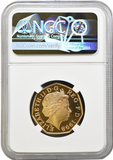 1998 GOLD PROOF 50P NATIONAL HEALTH SERVICE PF 69 ULTRA CAMEO NGC