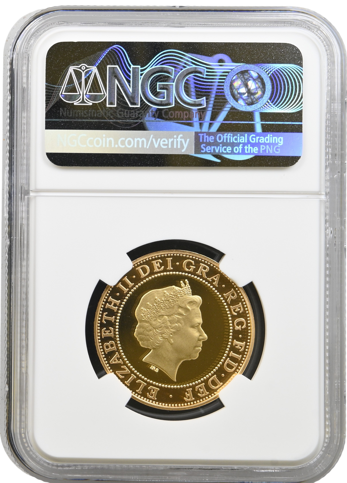 2005 GOLD PROOF £2 GUNPOWDER PLOT 400TH ANNIVERSARY PF 69 ULTRA CAMEO NGC