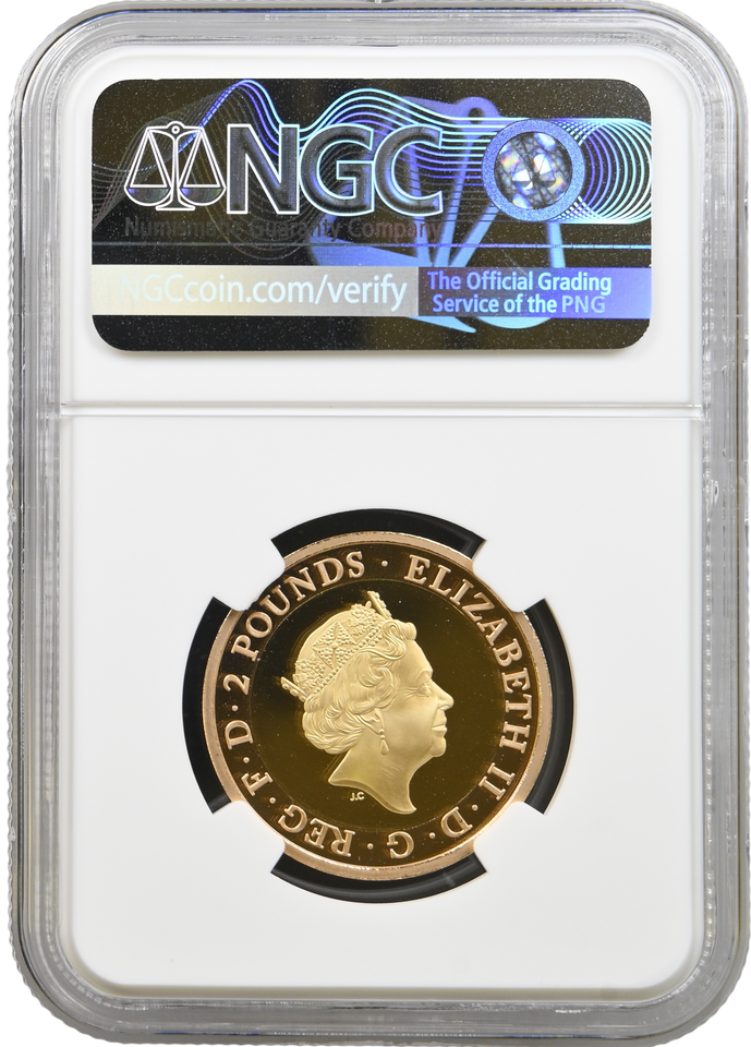 2018 GOLD PROOF £2 RAF CENTENARY SPITFIRE PF 69 ULTRA CAMEO NGC