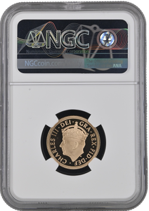 2023 GOLD PROOF SOVEREIGN KING CHARLES III CORONATION NGC PF 70