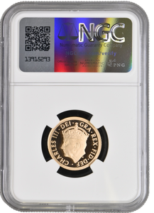2023 GOLD PROOF PIEFORT SOVEREIGN KING CHARLES III CORONATION NGC PF 70
